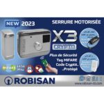 ROBISAN X3 Serrure Motorisé electrique