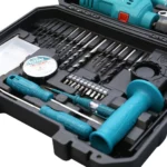 TOTAL Kit d'outils 115 Pièces Avec Perceuse à percussion THKTHP1152