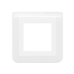 LEGRAND 277802L - Plaque Mosaic simple blanc 2 modules